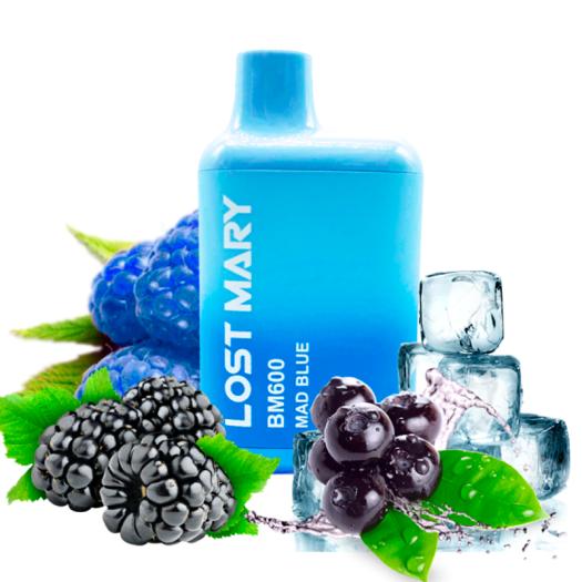 MAD BLUE Elf Bar Lost Mary BM600 20mg Salt - Desechable
