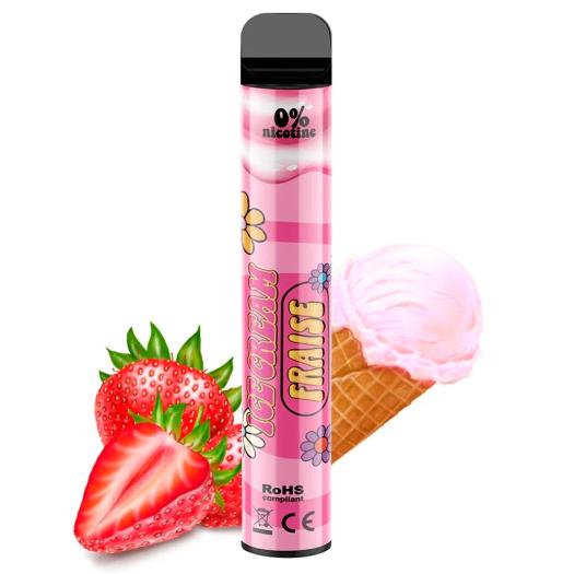 Magnum 2000 Puff Ice Cream Fraise *2000puffs* SIN NICOTINA