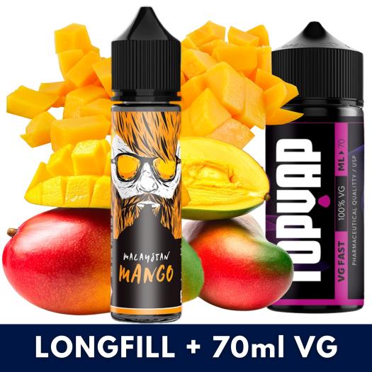 MALAYSIAN MANGO 20ml/60 (Longfill) Ossem + 70ml VG Fast
