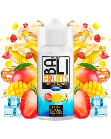 Mango + Banana + Strawberry Ice 100ml + Nicokits - Bali Fruits by Kings Crest