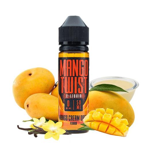 Mango Cream Dream - MANGO TWIST E-LIQUIDS 50ml + 10ml Nicokit