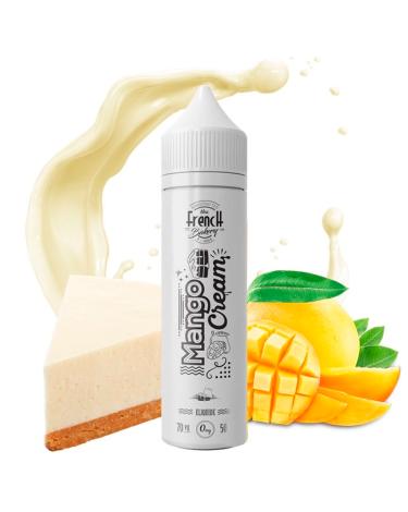 Mango Cream - The French Bakery - 50ml + Nicokit Gratis