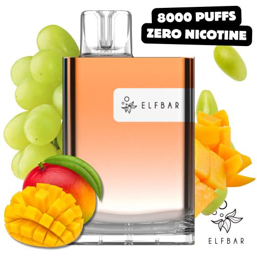 Mango Green Grape CR8000 ElfBar Sin Nicotina | 8000 Puffs |