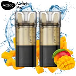 Mango Ice | Pack 2 uds | Cartuchos Precargados 20mg Vozol Switch Pro