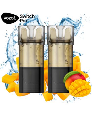 Mango Ice | Pack 2 uds | Cartuchos Precargados 20mg Vozol Switch Pro