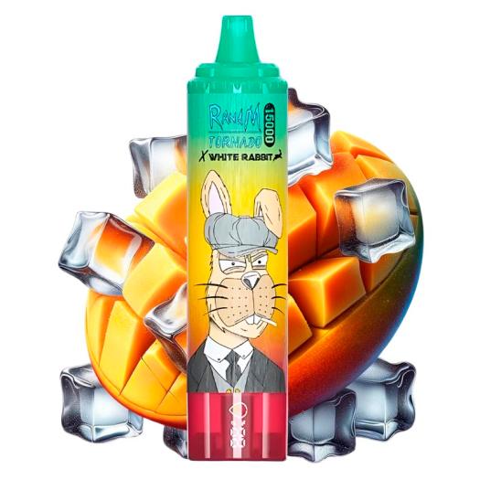 Mango Ice - Tornado White Rabbit by RandM - Desechable 15.000 puffs
