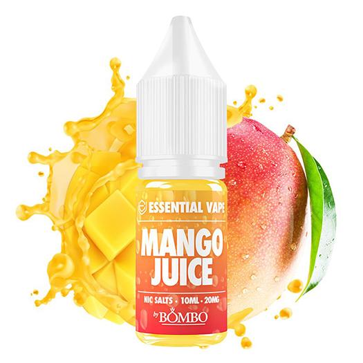 Mango Juice - Essential Vape Nic Salts by Bombo 10 ml