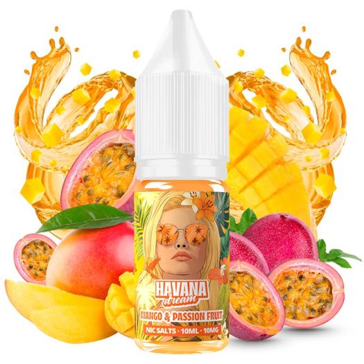 Mango Passion Fruit 10ml - Havana Dream Nic Salts - Líquido con SALES DE NICOTINA