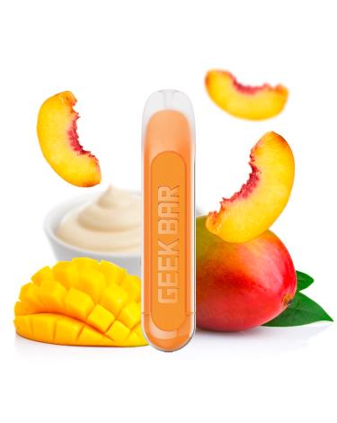 Mango Peach Cream Geek Bar C600 Puffs - Geek Bar 20mg