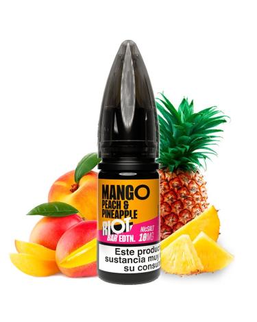 MANGO PEACH PINEAPPLE - Riot Squad Bar EDTN 10 ml - 10 mg y 20 mg - Líquido con SALES DE NICOTINA