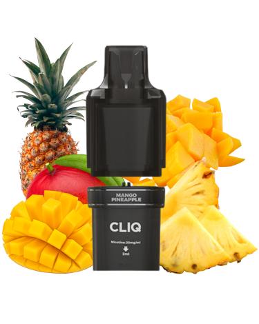 MANGO PINEAPPLE Cliq 15000 Puff - Cartucho 2+10ml 20mg