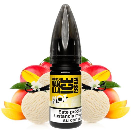 MANGO VANILLA ICE CREAM - Riot Squad Bar EDTN 10 ml - 10 mg y 20 mg - Líquido con SALES DE NICOTINA