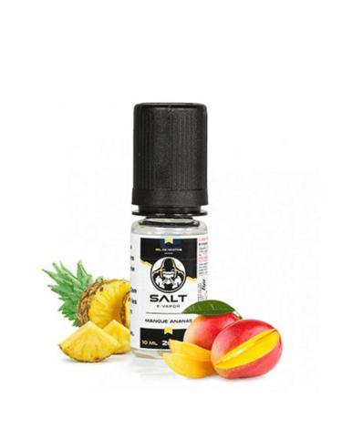 Mango y Piña - Mangue Ananas - Salt e-Vapor 10 ml – 10 mg y 20 mg – Líquido con SALES DE NICOTINA
