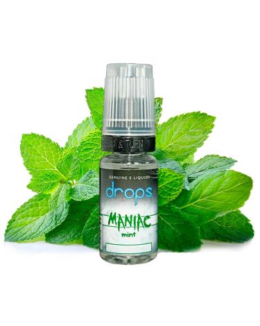 MANIAC MINT Drops Eliquids 10ml-30ml - Genesis