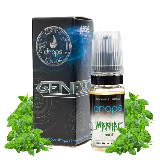MANIAC MINT Drops Sales 10 ml 10mg y 20mg - SALES DE NICOTINA MANIAC MINT Drops Sales 10 ml 10mg y 20mg - SALES DE NICOTINA