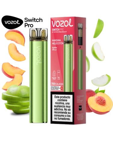 Manzana Melocotón | Vozol Switch Pro Starter Kit | 20mg Sales de Nicotina