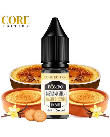 Master Custard 10ml by Bombo CORE Edition Nic Salts