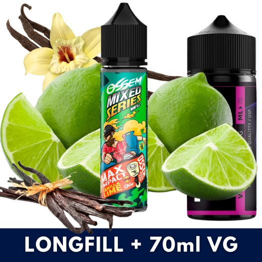 Max Impact Vanilla Lime 20ml/60 (Longfill) Ossem + 70ml VG Fast