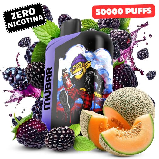 Mübar Eden Beast 50K Blackberry Melon Mint Vape Desechable 0mg