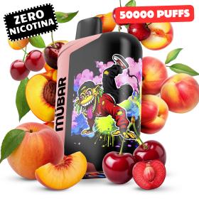 Mübar Eden Beast 50K Cherry Peach Vape Desechable 0mg