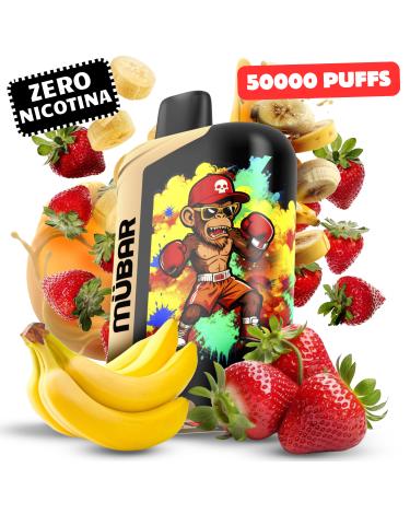 Mübar Eden Beast 50K Strawberry Banana Vape Desechable 0mg