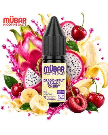 Mübar Salts Dragonfruit Banana Cherry 10ml