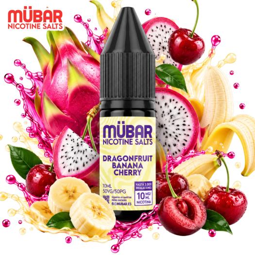 Mübar Salts Dragonfruit Banana Cherry 10ml