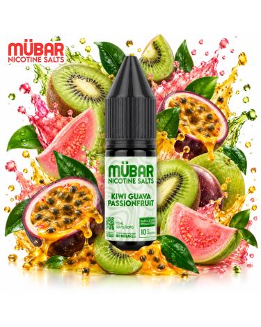 Mübar Salts Kiwi Guava Passionfruit 10ml