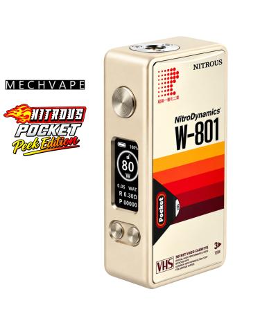 Mechvape Nitrous Pocket PEEK Edition 80W | Mod 18650