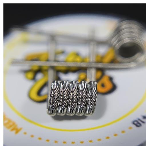 Medium Fused 0,15ohm aprox. Tobal Coils - Resistencias Artesanales Tobal Coils Medium Fused 0,15ohm aprox. Tobal Coils - Resistencias Artesanales Tobal Coils