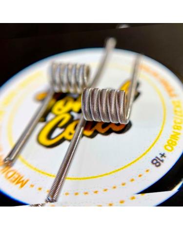 Medium Single 0,31ohms aprox. - Resistencias Artesanales Tobal Coils