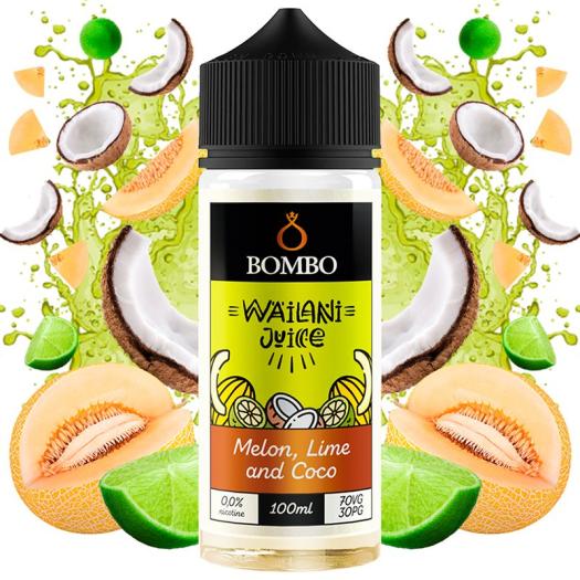 Melon Lime & Coco 100ml + Nicokits Gratis - Wailani Juice by Bombo