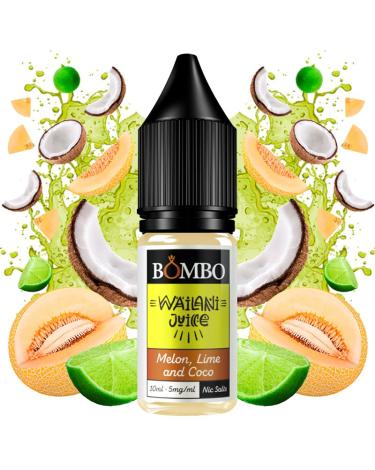 Melon Lime & Coco 10ml - Wailani Juice Nic Salts by Bombo