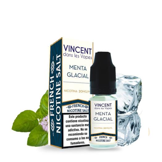 MENTA GLACIAL - Vincent Dans Les Vapes Salt 10 ml - 20 mg - Líquido con SALES DE NICOTINA