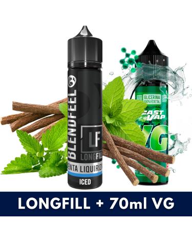 Menta Liquirizia 20ml/60 (Longfill) Blendfeel + 70ml VG Fast