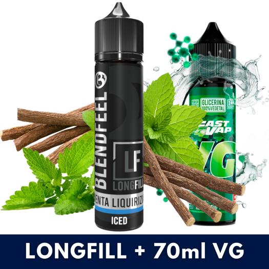 Menta Liquirizia 20ml/60 (Longfill) Blendfeel + 70ml VG Fast