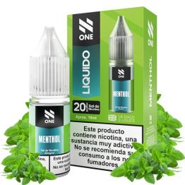 Menthol 10ml – Líquido con SALES DE NICOTINA 20mg - N-One