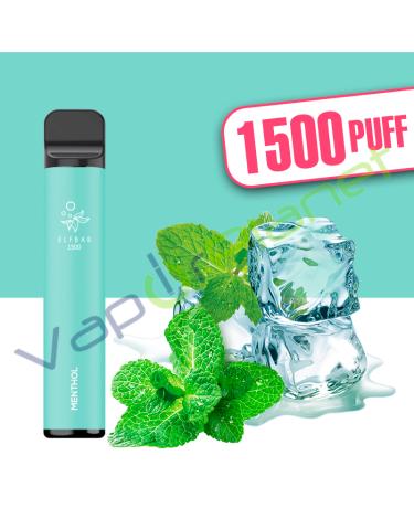 MENTHOL Elf Bar 1500 4,8ml Pod System - Desechable - SIN NICOTINA