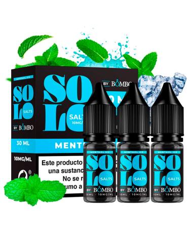 Menthol Ice  - Solo Salts by Bombo