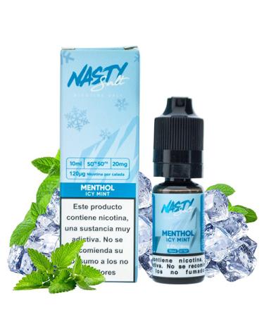 MENTHOL ICY MINT - NASTY JUICE 10 ml - Líquido con SALES DE NICOTINA