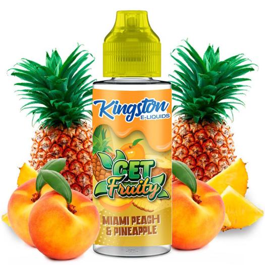 Miami Peach & Pineapple – GET FRUITY - Kingston E-liquids 100ml + Nicokits Gratis