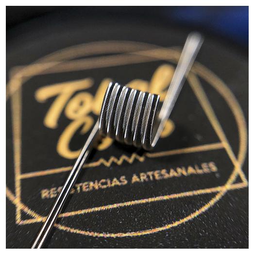 Micro MTL 1ohm Tobal Coils - Resistencias Artesanales Tobal Coils Micro MTL 1ohm Tobal Coils - Resistencias Artesanales Tobal Coils