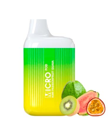 Micro Pod Desechable Kiwi Passionfruit Guava 20mg