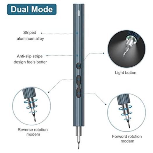 Mini Destornillador Eléctrico de Precisión 36in1