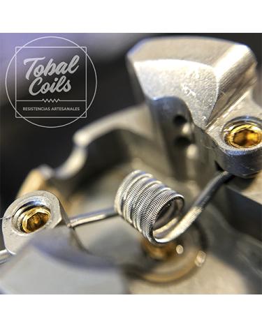 Mini Single 0´40ohm Tobal Coils - Resistencias Artesanales Tobal Coils