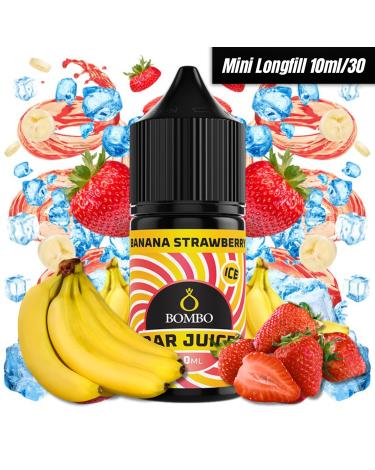 MiniLongfill Banana Strawberry Ice 10ml/30 - Bombo Bar Juice
