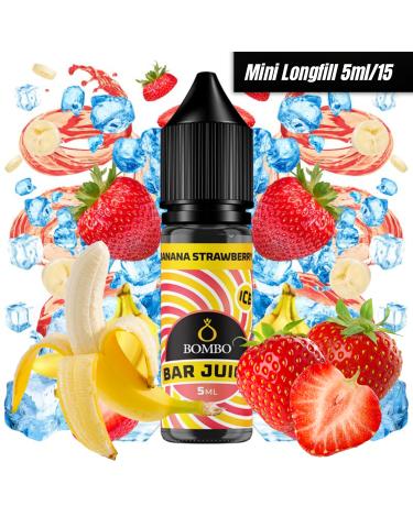 MiniLongfill Banana Strawberry Ice 5ml/15 - Bombo Bar Juice