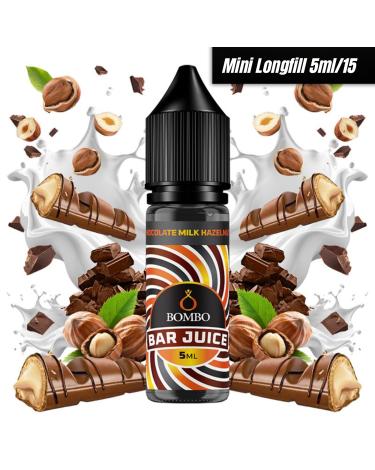 MiniLongfill Chocolate Milk Hazelnut 5ml/15 - Bombo Bar Juice