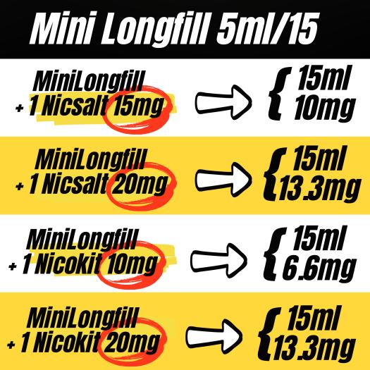 MiniLongfill Banana Strawberry Ice 5ml/15 - Bombo Bar Juice MiniLongfill Banana Strawberry Ice 5ml/15 - Bombo Bar Juice