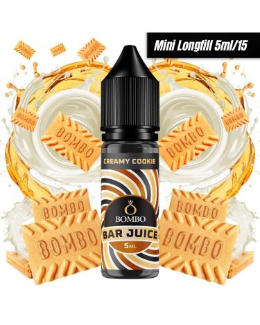 MiniLongfill Creamy Cookie 5ml/15 - Bombo Bar Juice